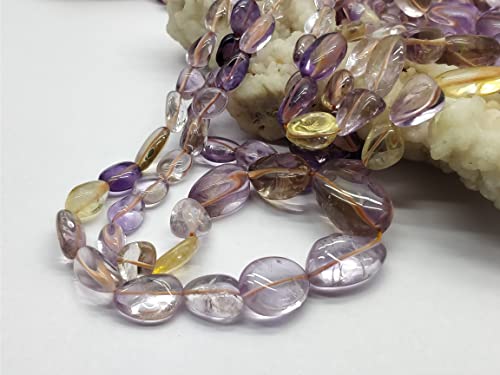 Ametrine Tiny Nugget Beads, tumbled 8x8-24x15mm 19 Pieces Approx Ametrine Smooth Handmade Gemstone Beads, 8.5 Inch Strand April_18_04-2120 Ametrine Tiny Nugget Beads, tumbled 8x8-24x15mm 19 Pieces Approx Ametrine Smooth Handmade Gemstone Beads, 8.5 Inch Strand April_18_04-2120 von LKBEADS