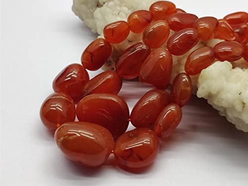 Carnelian Tiny Nugget Beads, tumbled 8x8-23x20mm 20 Pieces Approx Carnelian Smooth Handmade Gemstone Beads, 8.5 Inch Strand April_18_04-2093 Carnelian Tiny Nugget Beads, tumbled 8x8-23x20mm 20 Pieces Approx Carnelian Smooth Handmade Gemstone Beads, 8.5 Inch Strand April_18_04-2093 von LKBEADS