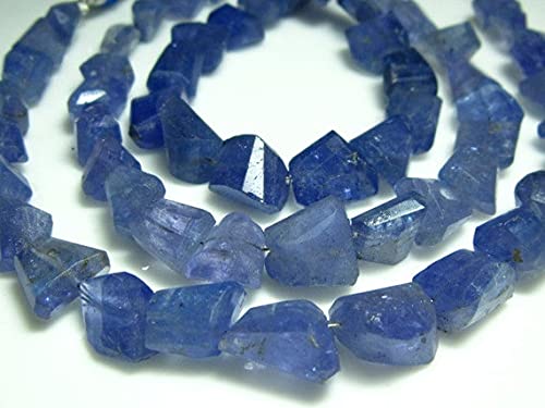 LKBEADS AA-Tanzanite Faceted Nuggets- 7" Strand -Stones measure -7-10mm LKBEADS AA-Tanzanite Faceted Nuggets- 7" Strand -Stones measure -7-10mm von LKBEADS
