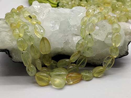 Prehnite Tiny Nugget Beads, tumbled 7x7-17x10mm 22 Pieces Approx Prehnite Smooth Handmade Gemstone Beads, 8.5 Inch Strand April_18_04-2118 Prehnite Tiny Nugget Beads, tumbled 7x7-17x10mm 22 Pieces Approx Prehnite Smooth Handmade Gemstone Beads, 8.5 Inch Strand April_18_04-2118 von LKBEADS