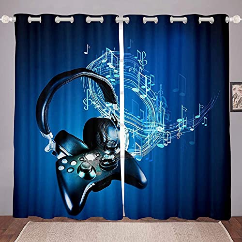 LKCD Verdunkelungsvorhänge, Spiel Videospiel Gamepad Für Jugendliche Für Erwachsene 140X160Cm 2 Vorhänge Mit Ösen Für Schlafzimmer, Verdunkelungsvorhänge LKCD Verdunkelungsvorhänge, Spiel Videospiel Gamepad Für Jugendliche Für Erwachsene 140X160Cm 2 Vorhänge Mit Ösen Für Schlafzimmer, Verdunkelungsvorhänge von LKCD