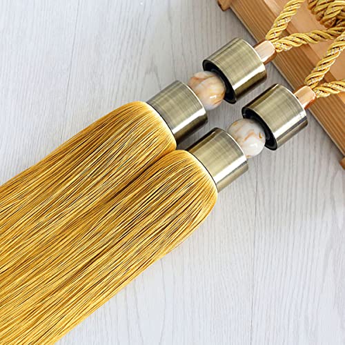 LKDCNUP Vorhanghalter, Vorhang-Raffhalter, Vorhang-Raffhalter, Vorhang-Raffhalter, Seil-Quasten-Vorhanghalter, grau LKDCNUP Vorhanghalter, Vorhang-Raffhalter, Vorhang-Raffhalter, Vorhang-Raffhalter, Seil-Quasten-Vorhanghalter, grau von LKDCNUP