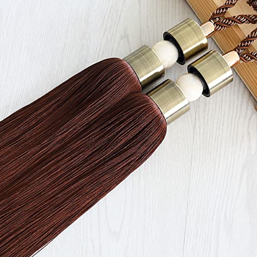 LKDCNUP Vorhanghalter, Vorhang-Raffhalter, Vorhang-Raffhalter, Vorhang-Raffhalter, Seil-Quasten-Vorhanghalter, grau LKDCNUP Vorhanghalter, Vorhang-Raffhalter, Vorhang-Raffhalter, Vorhang-Raffhalter, Seil-Quasten-Vorhanghalter, grau von LKDCNUP