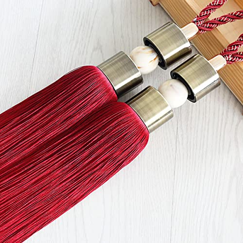 LKDCNUP Vorhanghalter, Vorhang-Raffhalter, Vorhang-Raffhalter, Vorhang-Raffhalter, Seil-Quasten-Vorhanghalter, grau LKDCNUP Vorhanghalter, Vorhang-Raffhalter, Vorhang-Raffhalter, Vorhang-Raffhalter, Seil-Quasten-Vorhanghalter, grau von LKDCNUP