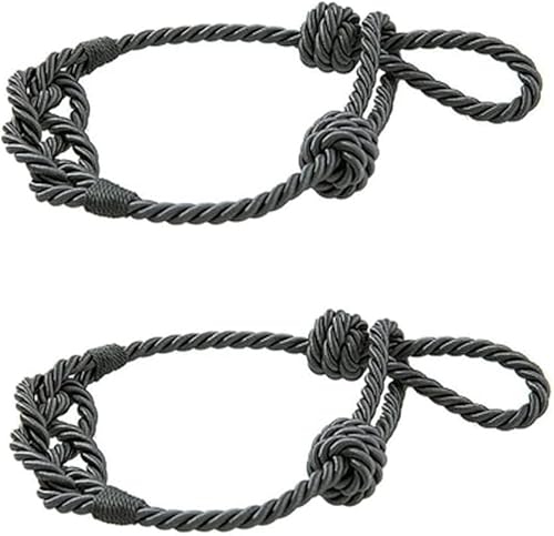 LKDCNUP Vorhanghalter, Vorhang-Raffhalter, Vorhang-Raffhalter, Vorhang-Raffhalter, Vorhang-Halterungen, Seil, handgefertigte Vorhang-Seil-Raffhalter for Vorhänge, braun LKDCNUP Vorhanghalter, Vorhang-Raffhalter, Vorhang-Raffhalter, Vorhang-Raffhalter, Vorhang-Halterungen, Seil, handgefertigte Vorhang-Seil-Raffhalter for Vorhänge, braun von LKDCNUP