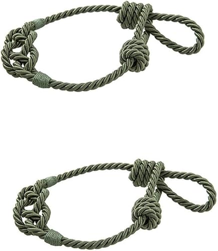 LKDCNUP Vorhanghalter, Vorhang-Raffhalter, Vorhang-Raffhalter, Vorhang-Raffhalter, Vorhang-Halterungen, Seil, handgefertigte Vorhang-Seil-Raffhalter for Vorhänge, braun LKDCNUP Vorhanghalter, Vorhang-Raffhalter, Vorhang-Raffhalter, Vorhang-Raffhalter, Vorhang-Halterungen, Seil, handgefertigte Vorhang-Seil-Raffhalter for Vorhänge, braun von LKDCNUP