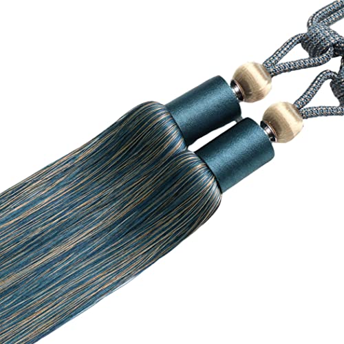 LKDCNUP Vorhanghalter, Vorhang-Raffhalter, Vorhang-Raffhalter, handgefertigte Seil-Quasten-Raffhalter, Vorhang-Halterungen, Vorhang-Krawatten for Büro, Zuhause, dekorative Vorhänge, 2er-Set, grau LKDCNUP Vorhanghalter, Vorhang-Raffhalter, Vorhang-Raffhalter, handgefertigte Seil-Quasten-Raffhalter, Vorhang-Halterungen, Vorhang-Krawatten for Büro, Zuhause, dekorative Vorhänge, 2er-Set, grau von LKDCNUP