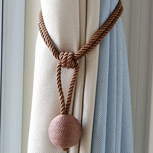 LKDCNUP Vorhanghalter, Vorhang-Raffhalter, magnetische Vorhang-Raffhalter, Vorhang-Clips, Seilhalter, Vorhang-Webhalter, Schnallen for Zuhause, Büro, dekorativ, Beige LKDCNUP Vorhanghalter, Vorhang-Raffhalter, magnetische Vorhang-Raffhalter, Vorhang-Clips, Seilhalter, Vorhang-Webhalter, Schnallen for Zuhause, Büro, dekorativ, Beige von LKDCNUP