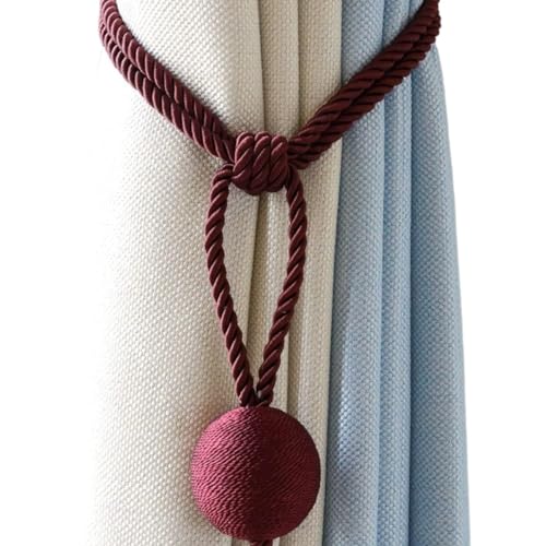 LKDCNUP Vorhanghalter, Vorhang-Raffhalter, magnetische Vorhang-Raffhalter, Vorhang-Clips, Seilhalter, Vorhang-Webhalter, Schnallen for Zuhause, Büro, dekorativ, Beige LKDCNUP Vorhanghalter, Vorhang-Raffhalter, magnetische Vorhang-Raffhalter, Vorhang-Clips, Seilhalter, Vorhang-Webhalter, Schnallen for Zuhause, Büro, dekorativ, Beige von LKDCNUP