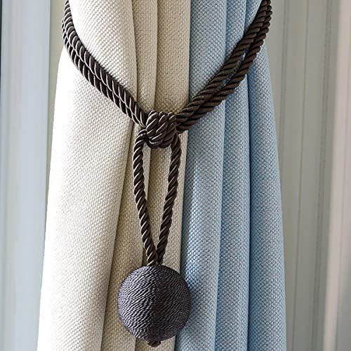 LKDCNUP Vorhanghalter, Vorhang-Raffhalter, magnetische Vorhang-Raffhalter, Vorhang-Clips, Seilhalter, Vorhang-Webhalter, Schnallen for Zuhause, Büro, dekorativ, Beige LKDCNUP Vorhanghalter, Vorhang-Raffhalter, magnetische Vorhang-Raffhalter, Vorhang-Clips, Seilhalter, Vorhang-Webhalter, Schnallen for Zuhause, Büro, dekorativ, Beige von LKDCNUP