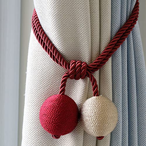 LKDCNUP Vorhanghalter, Vorhang-Raffhalter, magnetische Vorhang-Raffhalter, Vorhang-Schnallen, Halterungen, Haken, Clip for Zuhause, Schlafzimmer, Büro, dekorativer Vorhang, F LKDCNUP Vorhanghalter, Vorhang-Raffhalter, magnetische Vorhang-Raffhalter, Vorhang-Schnallen, Halterungen, Haken, Clip for Zuhause, Schlafzimmer, Büro, dekorativer Vorhang, F von LKDCNUP