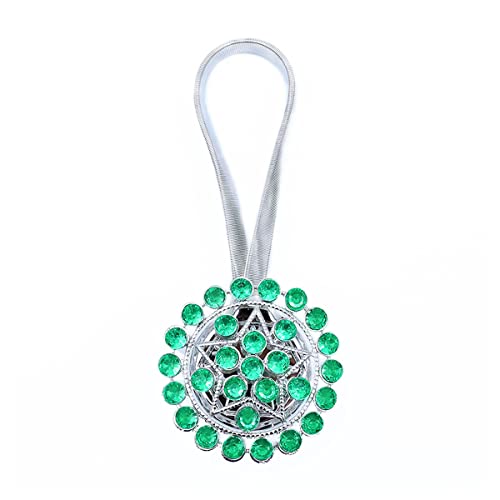LKDCNUP Vorhanghalter, Vorhang-Raffhalter, magnetische Vorhang-Raffhalter, dekorative Kristall-Vorhanghalter for Schlafzimmer, Wohnzimmer, Büro, Seeblau LKDCNUP Vorhanghalter, Vorhang-Raffhalter, magnetische Vorhang-Raffhalter, dekorative Kristall-Vorhanghalter for Schlafzimmer, Wohnzimmer, Büro, Seeblau von LKDCNUP
