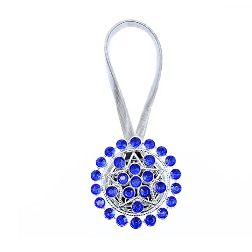 LKDCNUP Vorhanghalter, Vorhang-Raffhalter, magnetische Vorhang-Raffhalter, dekorative Kristall-Vorhanghalter for Schlafzimmer, Wohnzimmer, Büro, Seeblau LKDCNUP Vorhanghalter, Vorhang-Raffhalter, magnetische Vorhang-Raffhalter, dekorative Kristall-Vorhanghalter for Schlafzimmer, Wohnzimmer, Büro, Seeblau von LKDCNUP