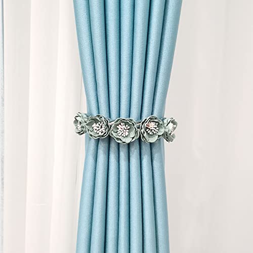 LKDCNUP Vorhanghalter, Vorhang-Raffhalter, magnetische Vorhang-Raffhalter, dekoratives Vorhangseil, Fenster-Vorhang-Halterungen, Krawatten-Draperie-Schnalle, grau LKDCNUP Vorhanghalter, Vorhang-Raffhalter, magnetische Vorhang-Raffhalter, dekoratives Vorhangseil, Fenster-Vorhang-Halterungen, Krawatten-Draperie-Schnalle, grau von LKDCNUP