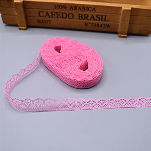 Spitzenband, 10 Yards Spitzenband, Breite 14 mm, Besatzstoff, DIY, bestickt, for Nähen, Hochzeitskleid, Dekoration von LKDCNUP