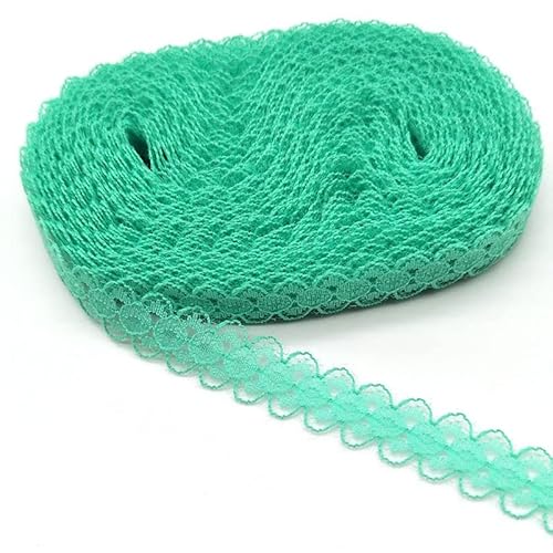 Spitzenband, 10 Yards Weiß Spitze Band 14MM Breite Trim Stoff DIY Bestickt Verzierungen Spitzenband, 10 Yards Weiß Spitze Band 14MM Breite Trim Stoff DIY Bestickt Verzierungen von LKDCNUP