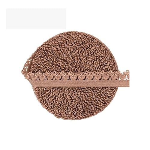 Spitzenband, 13mm Krone Rüschen Spitze Trim Gummibänder Spandex Bänder Stirnband Dessous Kleid Nähen Handwerk von LKDCNUP