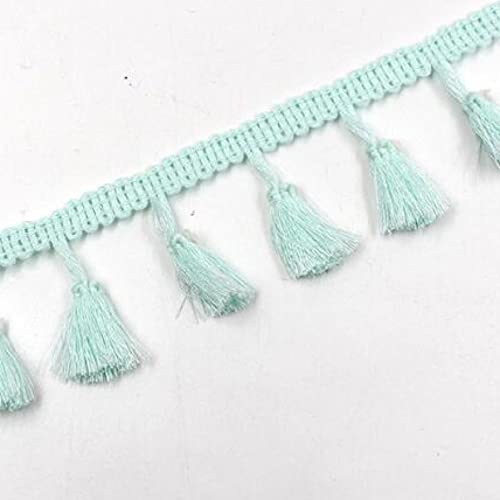 Spitzenband, 2 Yards Quaste Spitze Grau Band Fransen Borte DIY Hochzeit Party Latin Kleid Stoff Handgemachte Nähen Vorhang von LKDCNUP