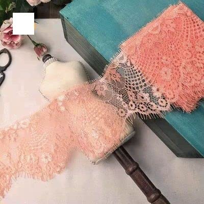 Spitzenband, 3 Meter farbige Wimpern Spitzenbesatz Blume DIY von LKDCNUP