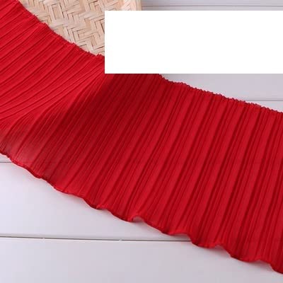 Spitzenband, 3 Yard/Lot Schwarz Weiß Spitzenbesatz Zopf Plissee Chiffon Rüschensaum 11 CM-32 CM Stoff Zubehör. Spitzenband, 3 Yard/Lot Schwarz Weiß Spitzenbesatz Zopf Plissee Chiffon Rüschensaum 11 CM-32 CM Stoff Zubehör. von LKDCNUP