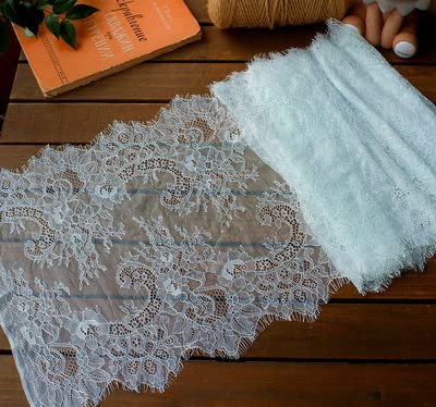 Spitzenband, 35CM Wimpern Spitzenbesatz Zubehör Handarbeit DIY Unterwäsche Rock Saum Kleidung Dekoration Wimpern Stoff von LKDCNUP