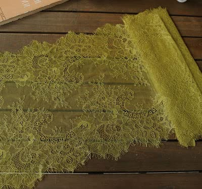 Spitzenband, 35CM Wimpern Spitzenbesatz Zubehör Handarbeit DIY Unterwäsche Rock Saum Kleidung Dekoration Wimpern Stoff von LKDCNUP
