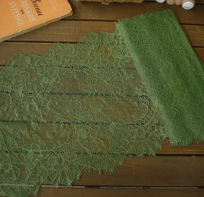 Spitzenband, 35CM Wimpern Spitzenbesatz Zubehör Handarbeit DIY Unterwäsche Rock Saum Kleidung Dekoration Wimpern Stoff von LKDCNUP