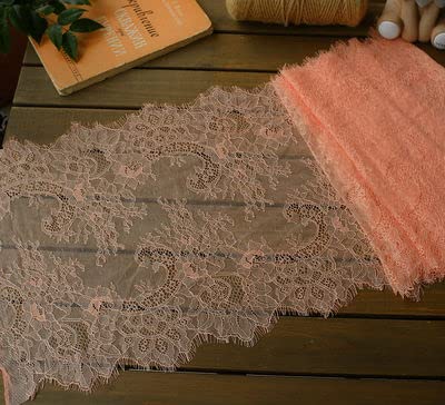 Spitzenband, 35CM Wimpern Spitzenbesatz Zubehör Handarbeit DIY Unterwäsche Rock Saum Kleidung Dekoration Wimpern Stoff von LKDCNUP