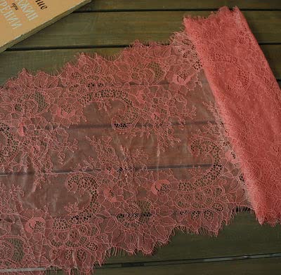 Spitzenband, 35CM Wimpern Spitzenbesatz Zubehör Handarbeit DIY Unterwäsche Rock Saum Kleidung Dekoration Wimpern Stoff von LKDCNUP