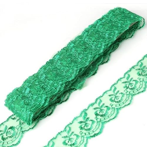 Spitzenband, 40 mm 10 Yards Stickerei Spitzenband Trim Stoff DIY Armband Nähen Kleidung Kleid Hochzeit Party Decor Zubehör Spitzenband, 40 mm 10 Yards Stickerei Spitzenband Trim Stoff DIY Armband Nähen Kleidung Kleid Hochzeit Party Decor Zubehör von LKDCNUP