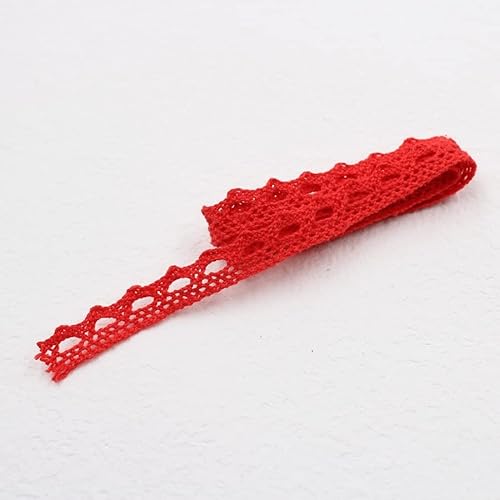 Spitzenband, 5/10 Yards Multi Farbige Baumwolle Spitze Trimmt Band DIY Kleidung Hometexile Rand Verschönerung von LKDCNUP