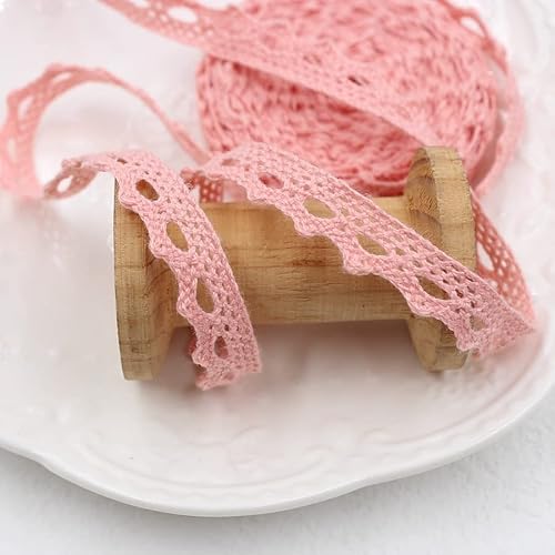 Spitzenband, 5/10 Yards Multi Farbige Baumwolle Spitze Trimmt Band DIY Kleidung Hometexile Rand Verschönerung von LKDCNUP