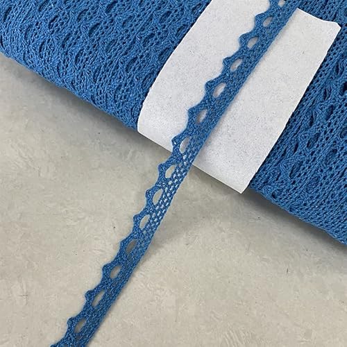 Spitzenband, 5/10 Yards Multi Farbige Baumwolle Spitze Trimmt Band DIY Kleidung Hometexile Rand Verschönerung von LKDCNUP