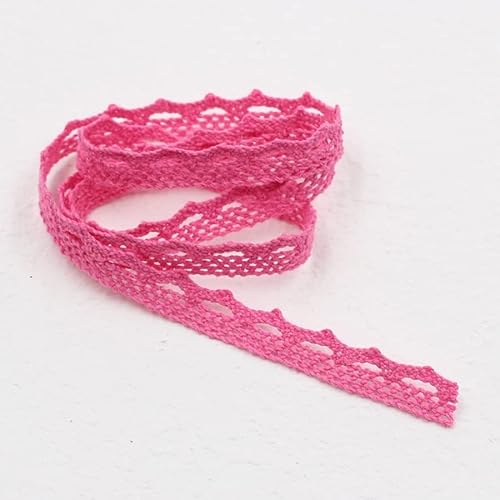 Spitzenband, 5/10 Yards Multi Farbige Baumwolle Spitze Trimmt Band DIY Kleidung Hometexile Rand Verschönerung von LKDCNUP
