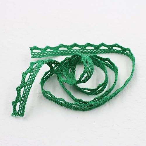 Spitzenband, 5/10 Yards Multi Farbige Baumwolle Spitze Trimmt Band DIY Kleidung Hometexile Rand Verschönerung von LKDCNUP