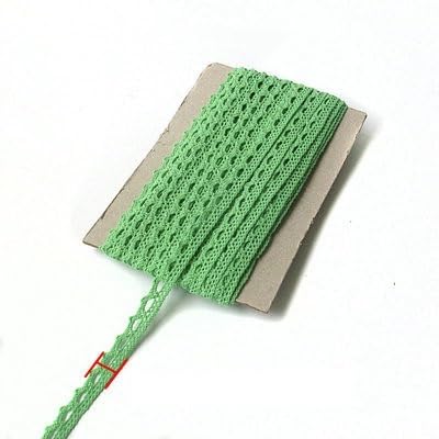 Spitzenband, 5/10 Yards Multi Farbige Baumwolle Spitze Trimmt Band DIY Kleidung Hometexile Rand Verschönerung Spitzenband, 5/10 Yards Multi Farbige Baumwolle Spitze Trimmt Band DIY Kleidung Hometexile Rand Verschönerung von LKDCNUP