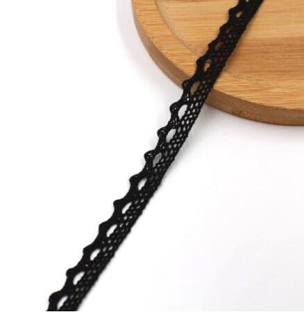 Spitzenband, 5/10 Yards Multi Farbige Baumwolle Spitze Trimmt Band DIY Kleidung Hometexile Rand Verschönerung von LKDCNUP