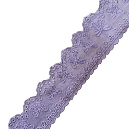 Spitzenband, 5Y Blume Hohl 4CM Breite Baumwolle Tuch Spitze Trim Stoff Kleidung Zubehör Manschetten Rock Saum Spitzenband, 5Y Blume Hohl 4CM Breite Baumwolle Tuch Spitze Trim Stoff Kleidung Zubehör Manschetten Rock Saum von LKDCNUP