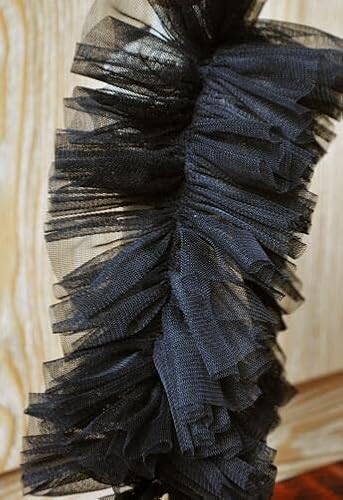 Spitzenband, 9cm Mesh Plissee Spitze Band DIY Bekleidung Nähen Stoff Mädchen Kleid Kleidung Vorhang Puppe Dekoration Spitzenband, 9cm Mesh Plissee Spitze Band DIY Bekleidung Nähen Stoff Mädchen Kleid Kleidung Vorhang Puppe Dekoration von LKDCNUP