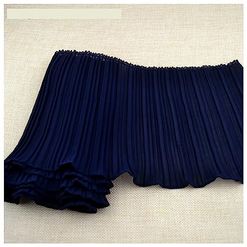 Spitzenband, Falten-Spitzenbesatz, 3 Meter, gekräuselter, zerknitterter Chiffonstoff, Band, Manschettenkragen, Kleid, Rock, Kleidung, Nähmaterialien Spitzenband, Falten-Spitzenbesatz, 3 Meter, gekräuselter, zerknitterter Chiffonstoff, Band, Manschettenkragen, Kleid, Rock, Kleidung, Nähmaterialien von LKDCNUP