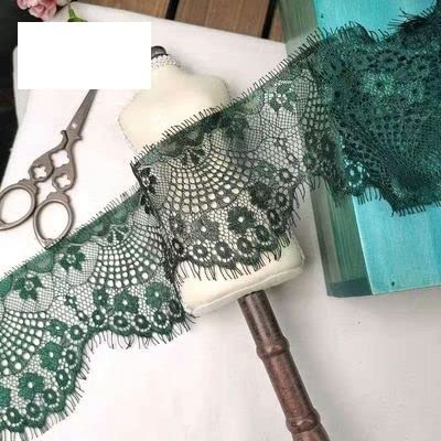 Spitzenband, Farbige Wimpern Spitzenbesatz Blume DIY Rock Saum, Ärmel Ausschnitt Kleidung Schleier Dekoration Material Stoff von LKDCNUP