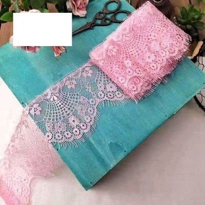 Spitzenband, Farbige Wimpern Spitzenbesatz Blume DIY Rock Saum, Ärmel Ausschnitt Kleidung Schleier Dekoration Material Stoff von LKDCNUP