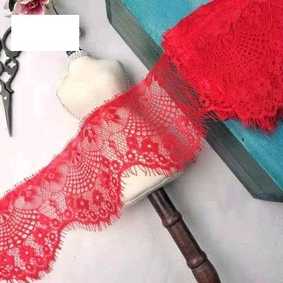 Spitzenband, Farbige Wimpern Spitzenbesatz Blume DIY Rock Saum, Ärmel Ausschnitt Kleidung Schleier Dekoration Material Stoff Spitzenband, Farbige Wimpern Spitzenbesatz Blume DIY Rock Saum, Ärmel Ausschnitt Kleidung Schleier Dekoration Material Stoff von LKDCNUP