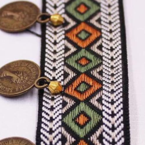 Spitzenband, Kupfer Quaste Spitze Trim Bohemian Baumwolle Stoff Band Fringe Besätze Nähen Kleidung Vorhänge Spitzenband, Kupfer Quaste Spitze Trim Bohemian Baumwolle Stoff Band Fringe Besätze Nähen Kleidung Vorhänge von LKDCNUP