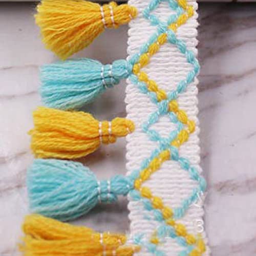 Spitzenband, Quaste Fransen Trim Spitze Stoff Nähen Zubehör 1 Yard Farbe Fransen Band Nähen Spitzenband, Quaste Fransen Trim Spitze Stoff Nähen Zubehör 1 Yard Farbe Fransen Band Nähen von LKDCNUP
