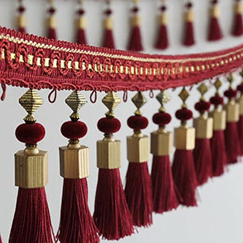 Spitzenband, Quaste Perlen Fransen Kanten Vorhang Zubehör Trim Spitze Boho Polster DIY Party Hängen Spitzenband, Quaste Perlen Fransen Kanten Vorhang Zubehör Trim Spitze Boho Polster DIY Party Hängen von LKDCNUP