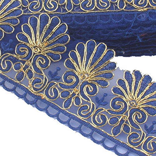 Spitzenband, Spitzenstoff DIY Handwerk Nähen Dekoration Zubehör for Kleidungsstücke Quaste Trim Gurtband Band von LKDCNUP