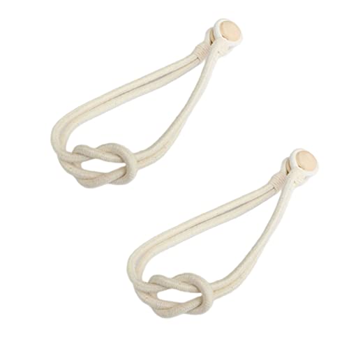 Vorhanghalter, Vorhang-Raffhalter, 2 Stück, magnetische Vorhang-Raffhalter aus Baumwolle, handgewebter Raffhalter, dekorative Raffhalter for Vorhänge mit langlebiger Schnalle, kein Werkzeug erforderli Vorhanghalter, Vorhang-Raffhalter, 2 Stück, magnetische Vorhang-Raffhalter aus Baumwolle, handgewebter Raffhalter, dekorative Raffhalter for Vorhänge mit langlebiger Schnalle, kein Werkzeug erforderli von LKDCNUP