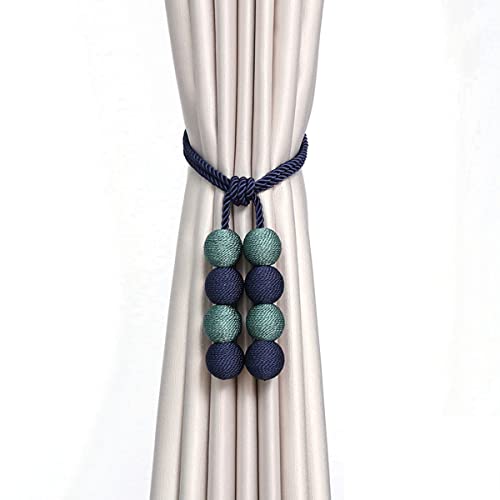 Vorhanghalter, Vorhang-Raffhalter, magnetische Vorhang-Raffhalter, praktische magnetische Raffhalter for Vorhänge, dekorative magnetische Raffhalter for Zuhause, Büro, Hotelfenstervorhänge, Kong-Blau Vorhanghalter, Vorhang-Raffhalter, magnetische Vorhang-Raffhalter, praktische magnetische Raffhalter for Vorhänge, dekorative magnetische Raffhalter for Zuhause, Büro, Hotelfenstervorhänge, Kong-Blau von LKDCNUP