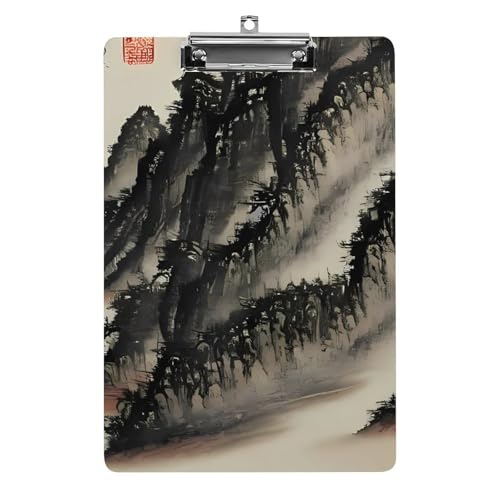 Chinesisches Maler-Klemmbrett für Büro, Zuhause, Acryl-Klemmbrett mit Aufhängelöchern aus Edelstahl, langlebige Klemmbretter für Notizen, Prüfungen, Noten, Noten, 31,8 x 21,6 cm Chinesisches Maler-Klemmbrett für Büro, Zuhause, Acryl-Klemmbrett mit Aufhängelöchern aus Edelstahl, langlebige Klemmbretter für Notizen, Prüfungen, Noten, Noten, 31,8 x 21,6 cm von LKHDS